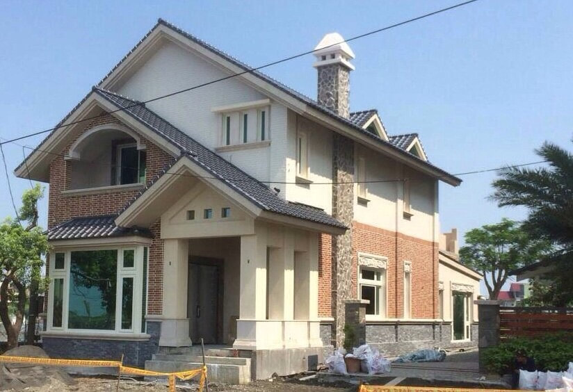 建築外觀磁磚應用